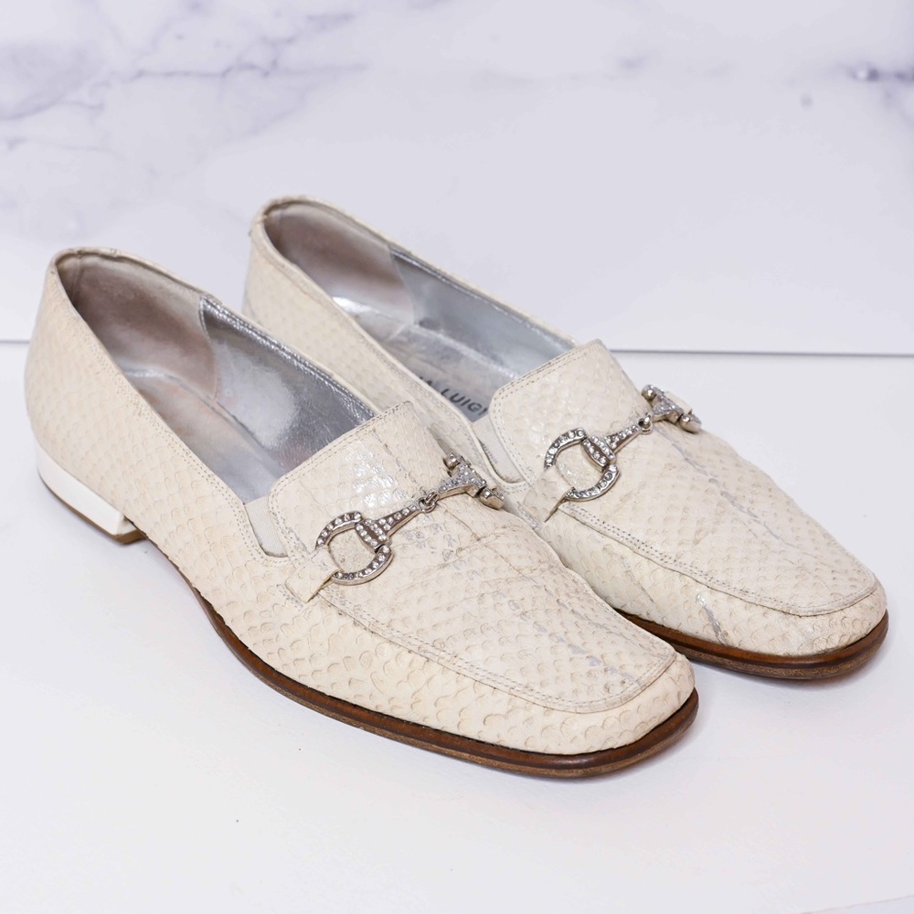 Crocodile leather Italian loafer